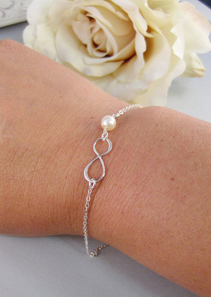 Infinity,Bracelet,Flower Girl Bracelet,Flower Girl Gift,Infinity Bracelet,Sterling Silver,Infinite,Flower Girl Gift,Littlevalleygirldesigns