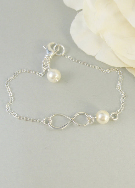 Infinity,Bracelet,Flower Girl Bracelet,Flower Girl Gift,Infinity Bracelet,Sterling Silver,Infinite,Flower Girl Gift,Littlevalleygirldesigns