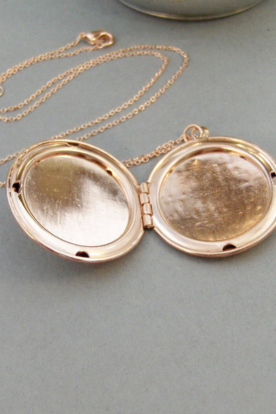 SALE Rose Moon,Locket,Gold Locket,Moon,Moon Locket,Moon Necklace,Rose Gold,Rose Gold,Moon Goddess,Goddess Locket,Necklace.valleygirldesigns.