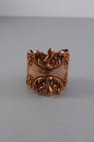 Goddess Ring,Ring,Rose Gold,Goddess,Ring,Goddess Ring,Antique Ring,Rose Gold Flower,Rose Gold Flower Ring,Bridesmaid valleygirldesigns.