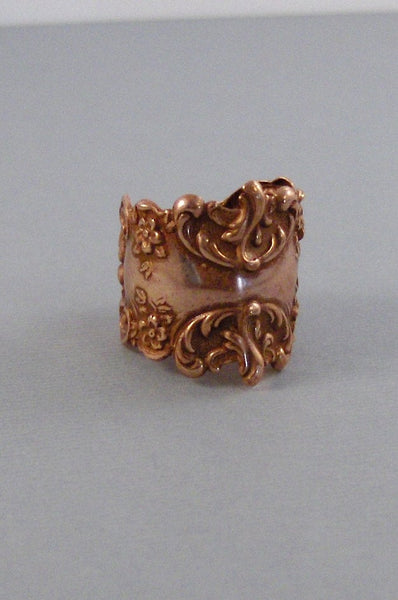 Goddess Ring,Ring,Rose Gold,Goddess,Ring,Goddess Ring,Antique Ring,Rose Gold Flower,Rose Gold Flower Ring,Bridesmaid valleygirldesigns.