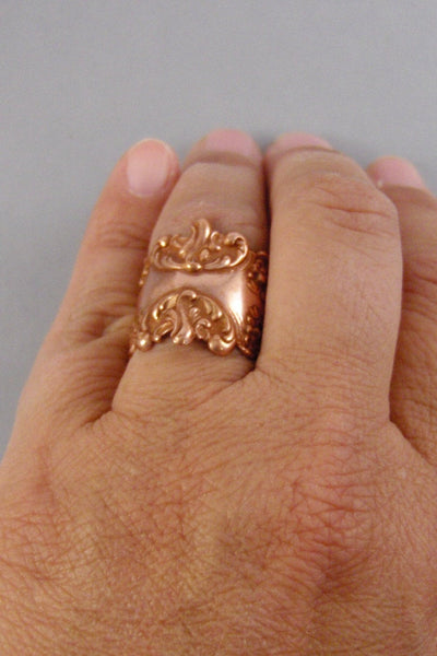 Goddess Ring,Ring,Rose Gold,Goddess,Ring,Goddess Ring,Antique Ring,Rose Gold Flower,Rose Gold Flower Ring,Bridesmaid valleygirldesigns.
