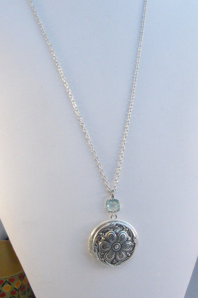 Sage Mist,Peridot Necklace,Green Locket,Sage,Flower of Life,Flower Locket,Green,Peridot,Peridot Locket,August Birthstone,Peridot Birthstone
