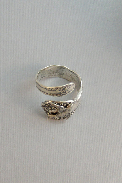 Sterling Butterfly Ring,Butterfly Ring,Silver,Spoon,Spoon Ring,Butterfly,Antique Ring,Silver Ring,Sterling,Wedding valleygirldesigns.