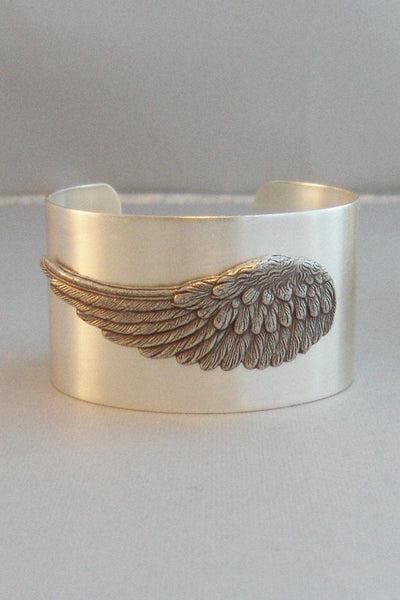 Large Angel Wing,Bracelet,Cuff,Silver Bracelet,Cuff Bracelet,Bracelet,Silver,Angel,Wing,Wedding,Bride.Wing Cuff, valleygirldesigns.